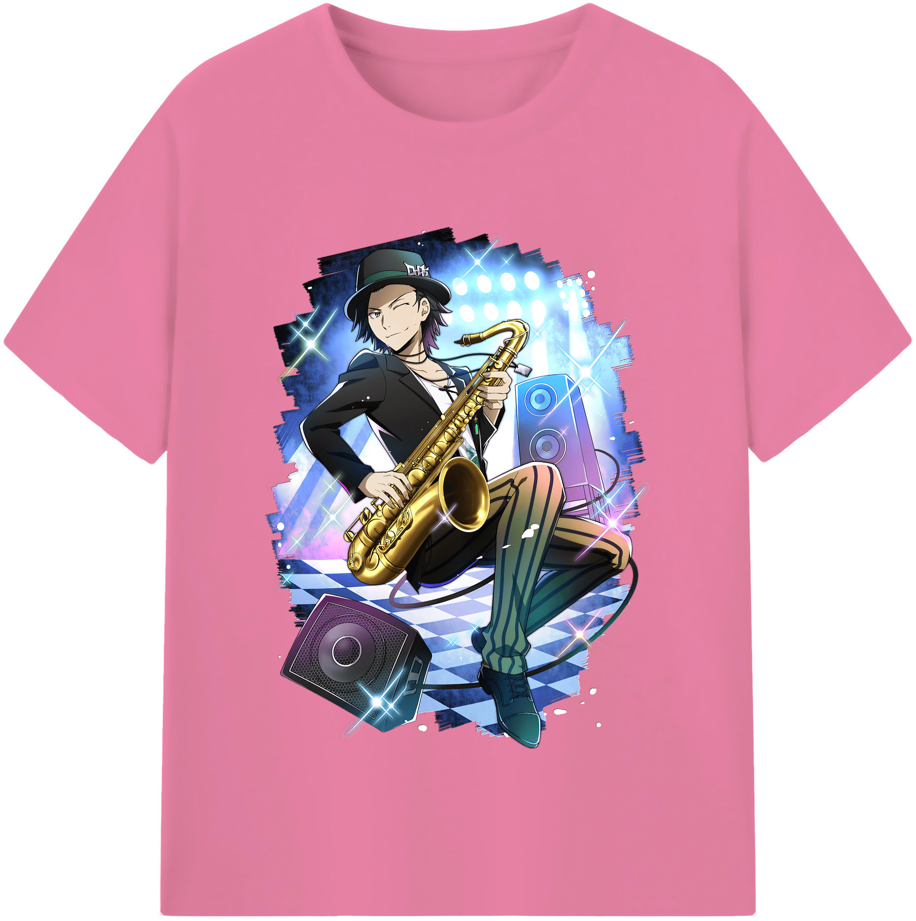 （画像用） 文豪ストレイドッグス Bungo Stray Dogs 綿100％半袖Tシャツ（フロントプリント）